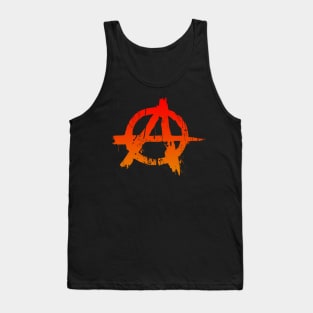 Anarchy Color Splatter Tank Top